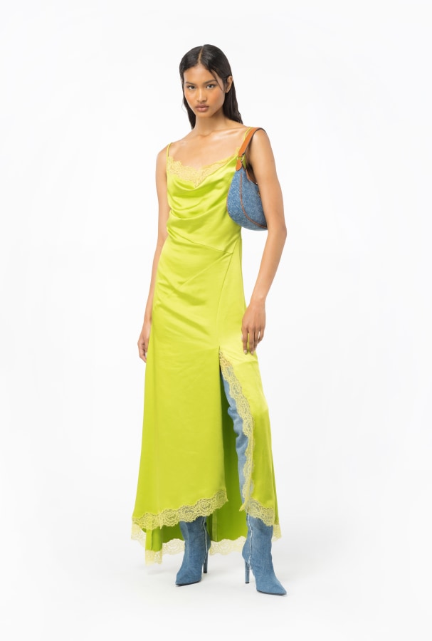 Costume raso e pizzo on sale